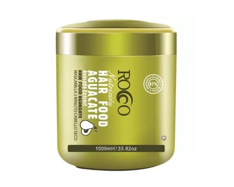 Rocco Crema Para Peinar E Hidratar De Aguacate 1000ml