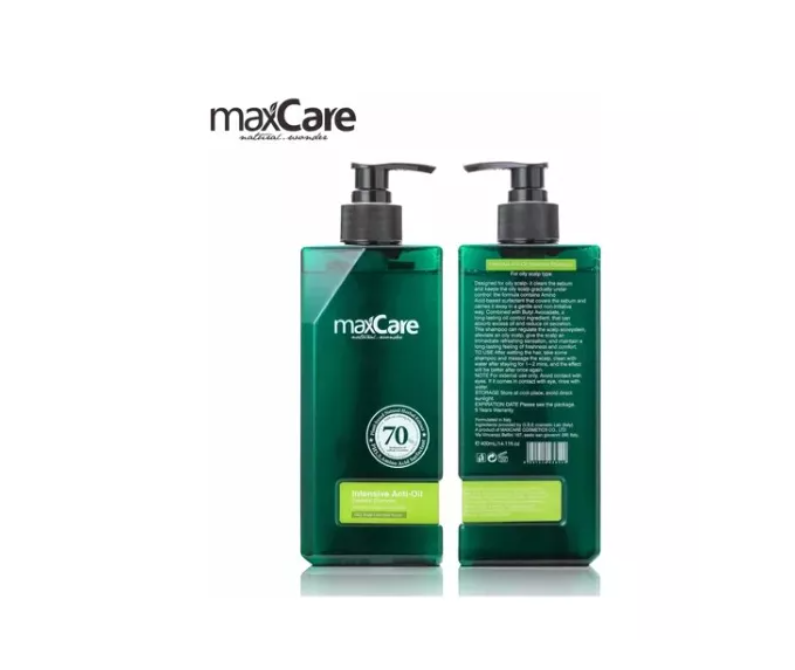 Shampoo Maxcare Anti-oil 400ml Para Cabello Graso