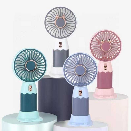Ventilador De Mano Recargable Usb Portátil