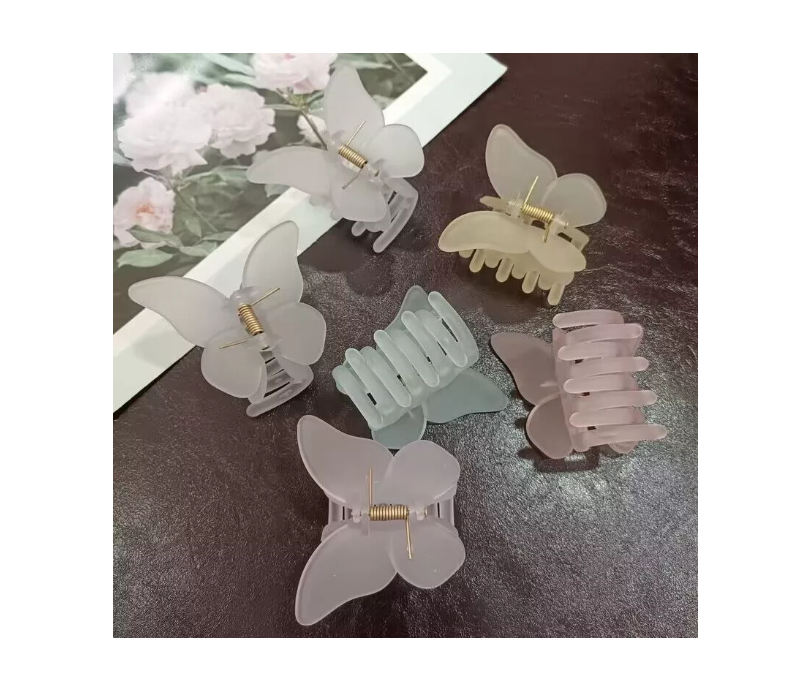 Pack 12 Pinzas Pinches Mariposa Para Cabello Peinado