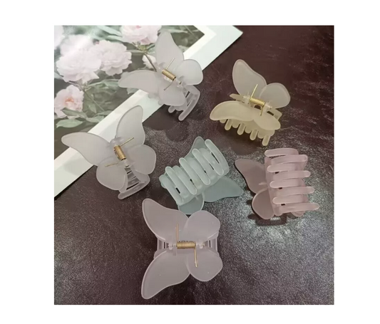 Pack 12 Pinzas Pinches Mariposa Para Cabello Peinado
