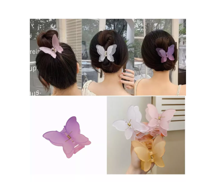 Pack 12 Pinzas Pinches Mariposa Para Cabello Peinado