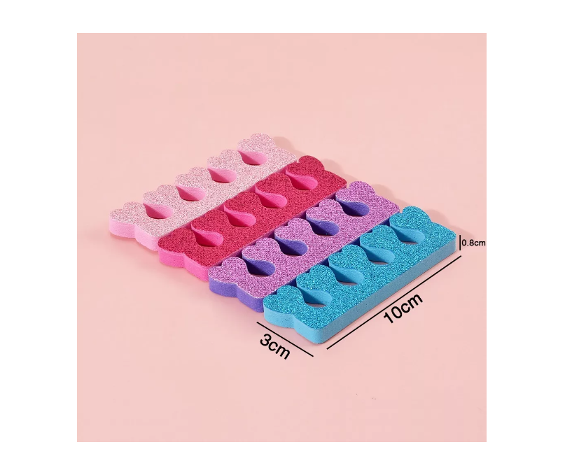 Separador De Dedos Pintado De Uñas Pedicura