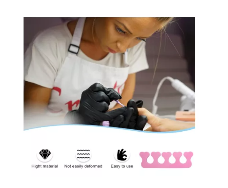 Separador De Dedos Pintado De Uñas Pedicura