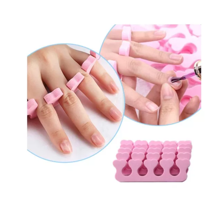 Separador De Dedos Pintado De Uñas Pedicura