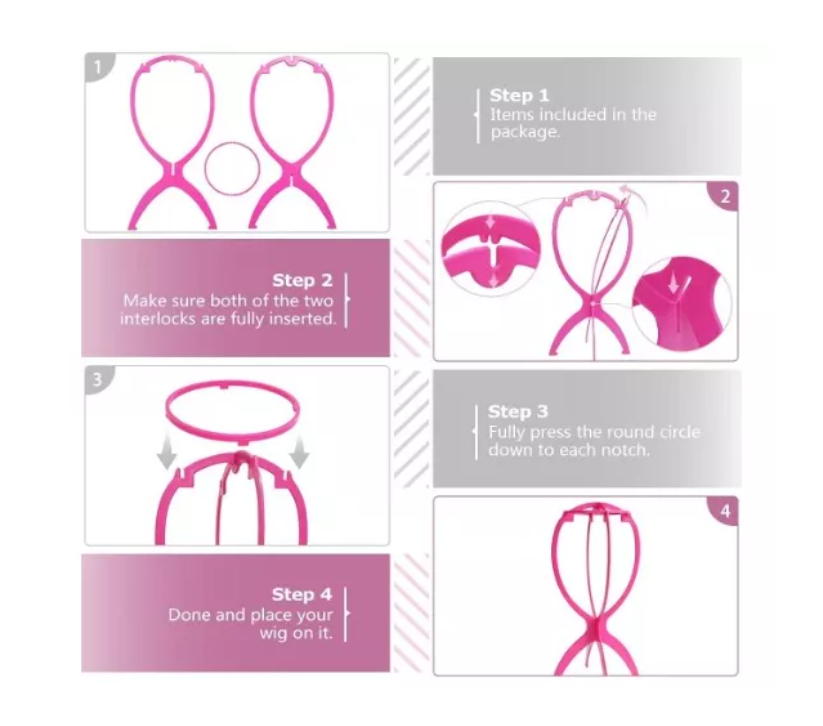 Soporte Para Peluca Soporte Para El Cabello Sombrero Gorro