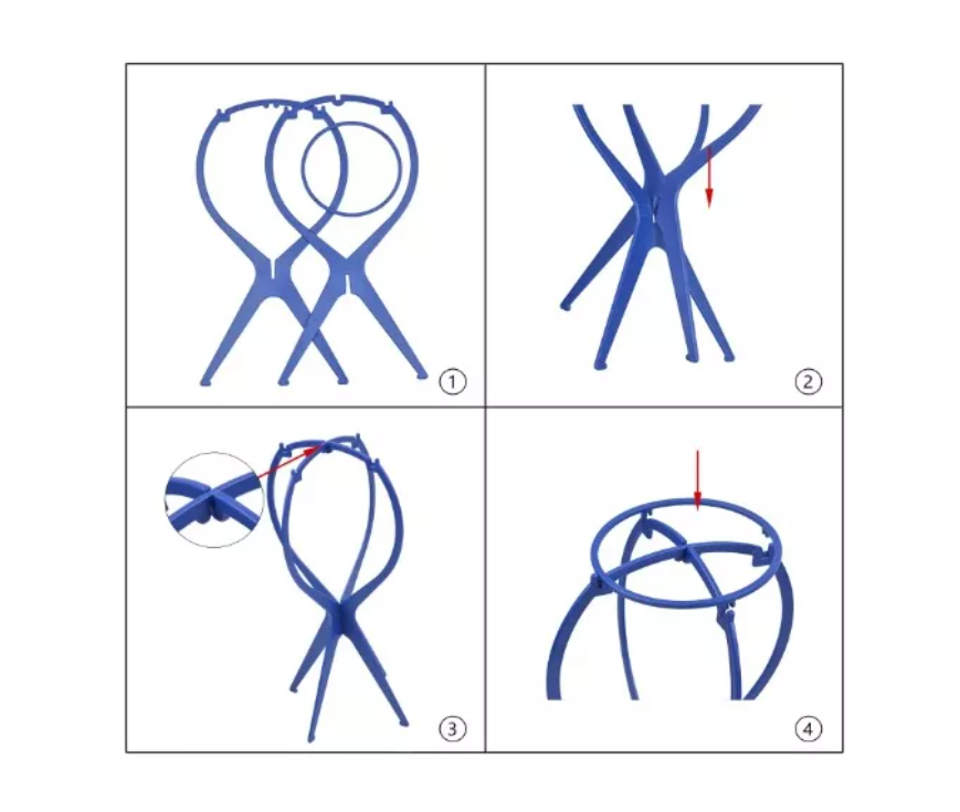 Soporte Para Peluca Soporte Para El Cabello Sombrero Gorro