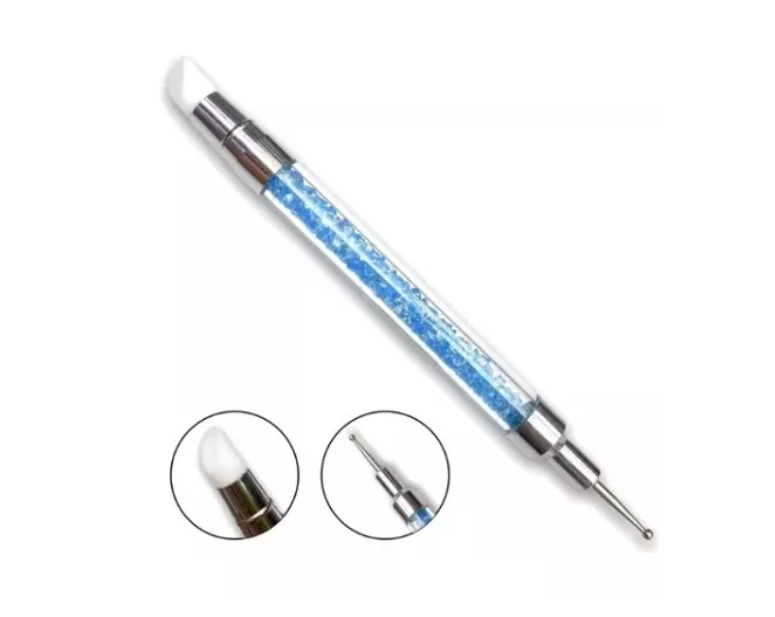 Set 5 Puntero Dobles - Cristales - Flores - Manicure Uñas