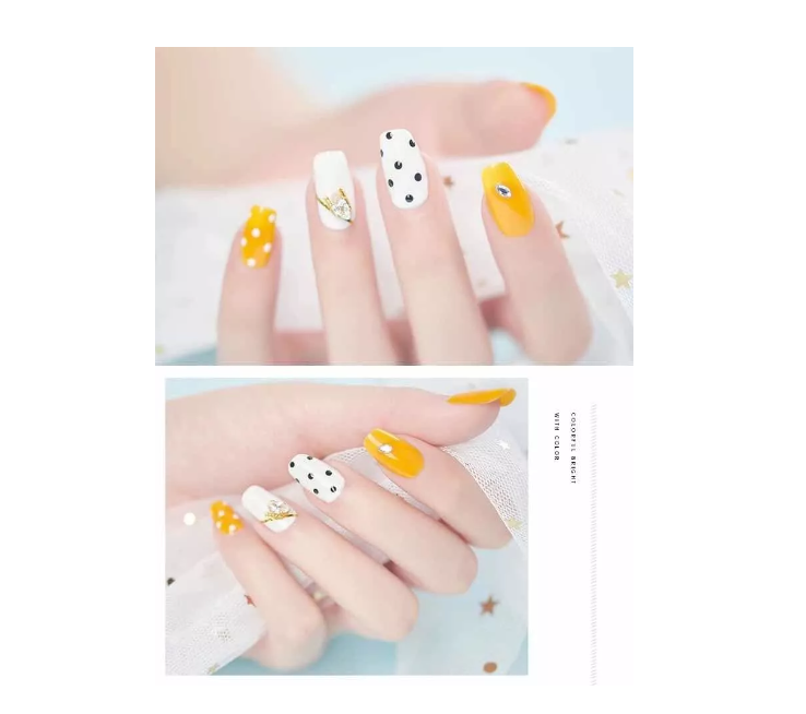 Set 5 Puntero Dobles - Cristales - Flores - Manicure Uñas