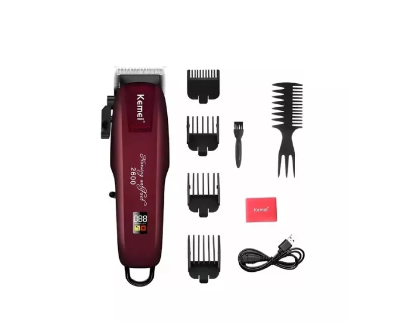 Maquina Cortadora De Pelo Profesional Kemei Km- Pg 2600