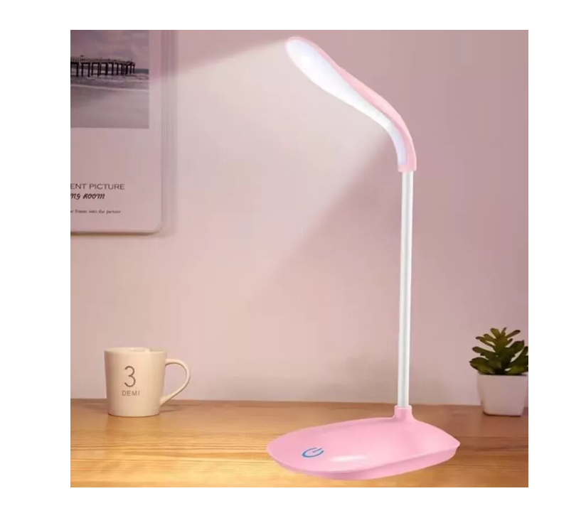 Mini Lámpara De Escritorio Portátil De 16 Led Con Usb