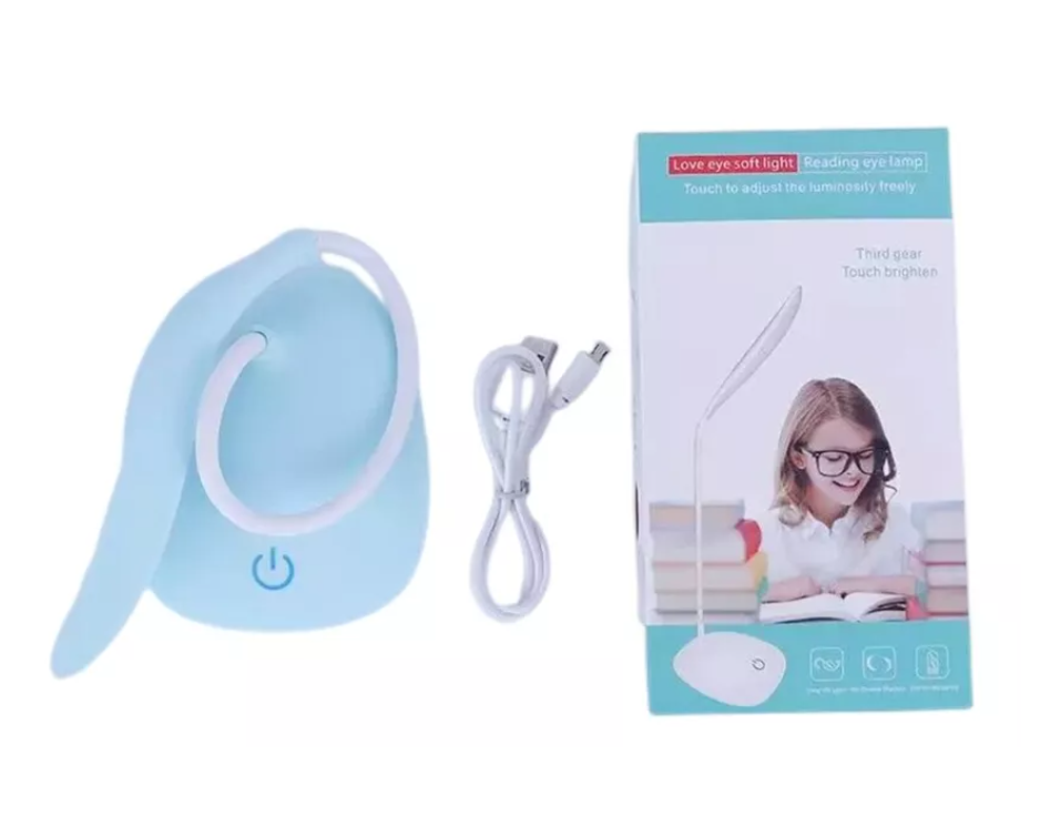 Mini Lámpara De Escritorio Portátil De 16 Led Con Usb