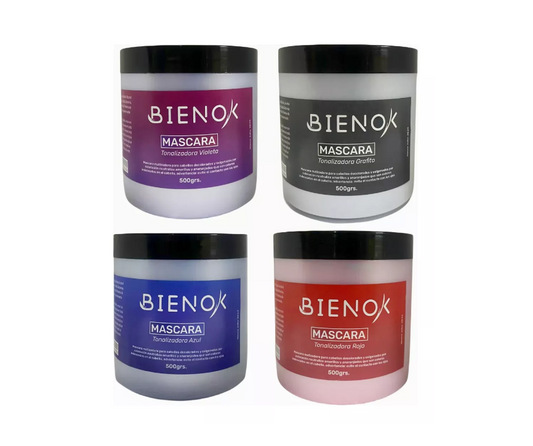 Crema Matizadora Grafito/Violeta/Azul/Roja Bienok 400GR
