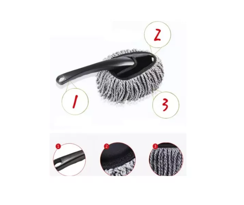 Plumero De Microfibra Multiuso Autos Lavado Limpieza Hogar