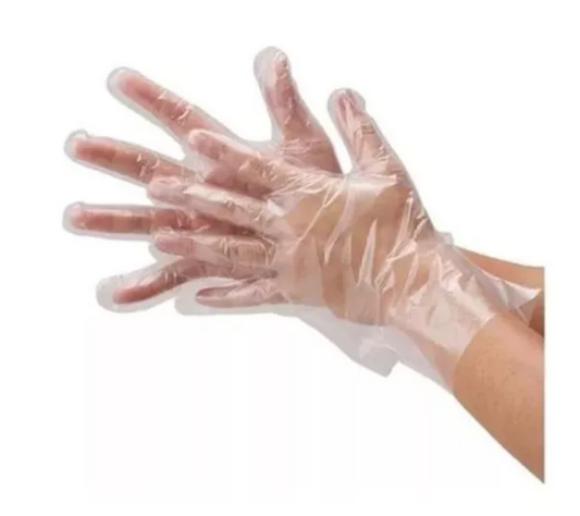 Guantes Polietileno Transparentes Desechables - 1000 Uds.