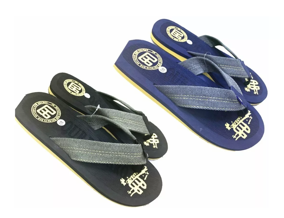 Sandalia Chala Hombre Numero 40-45 Azul Y Negro