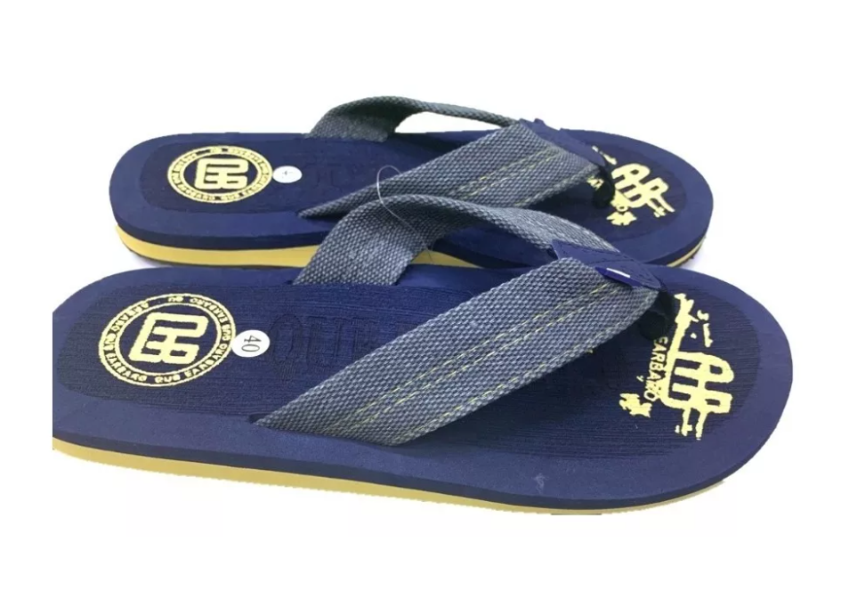 Sandalia Chala Hombre Numero 40-45 Azul Y Negro
