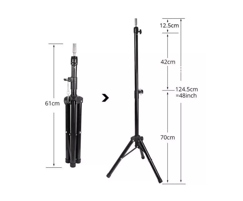 Soporte Atril Pedestal Trípode Para Cabeza Tecnica