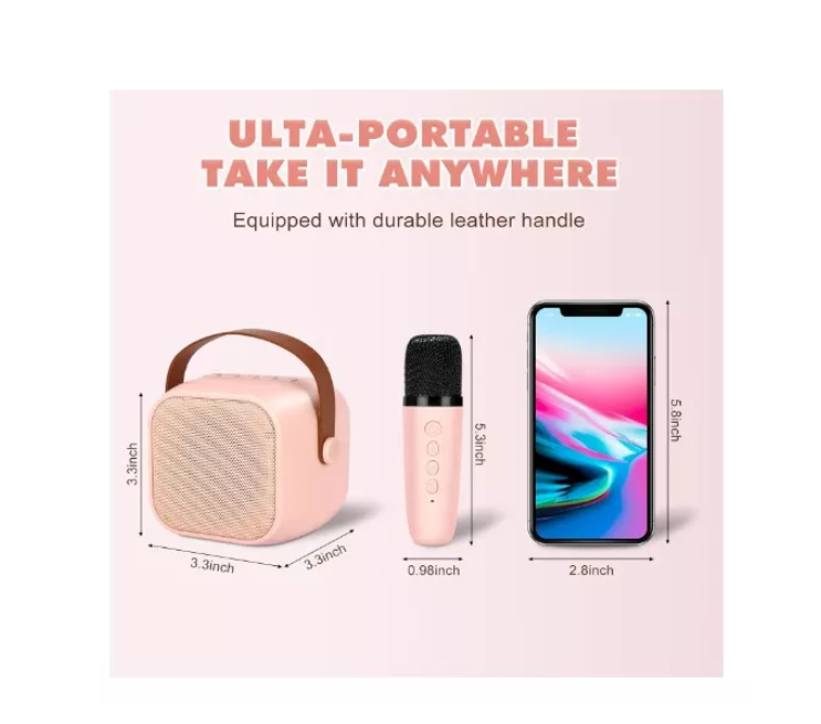 Altavoz Bluetooth Inalámbrico Con Micrófono Para Niños