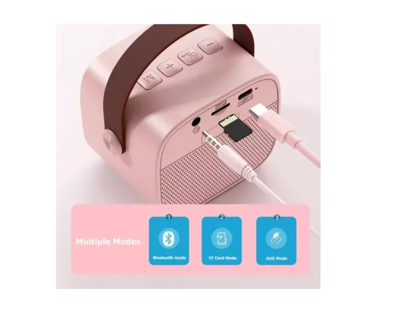 Altavoz Bluetooth Inalámbrico Con Micrófono Para Niños