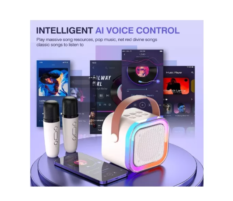 Altavoz Bluetooth Inalámbrico Con Micrófono Para Niños
