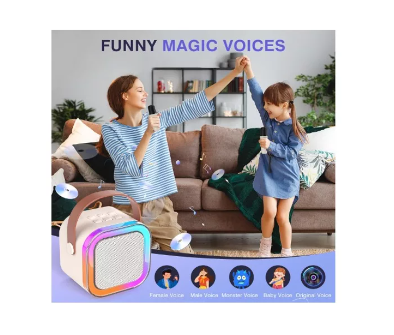Altavoz Bluetooth Inalámbrico Con Micrófono Para Niños