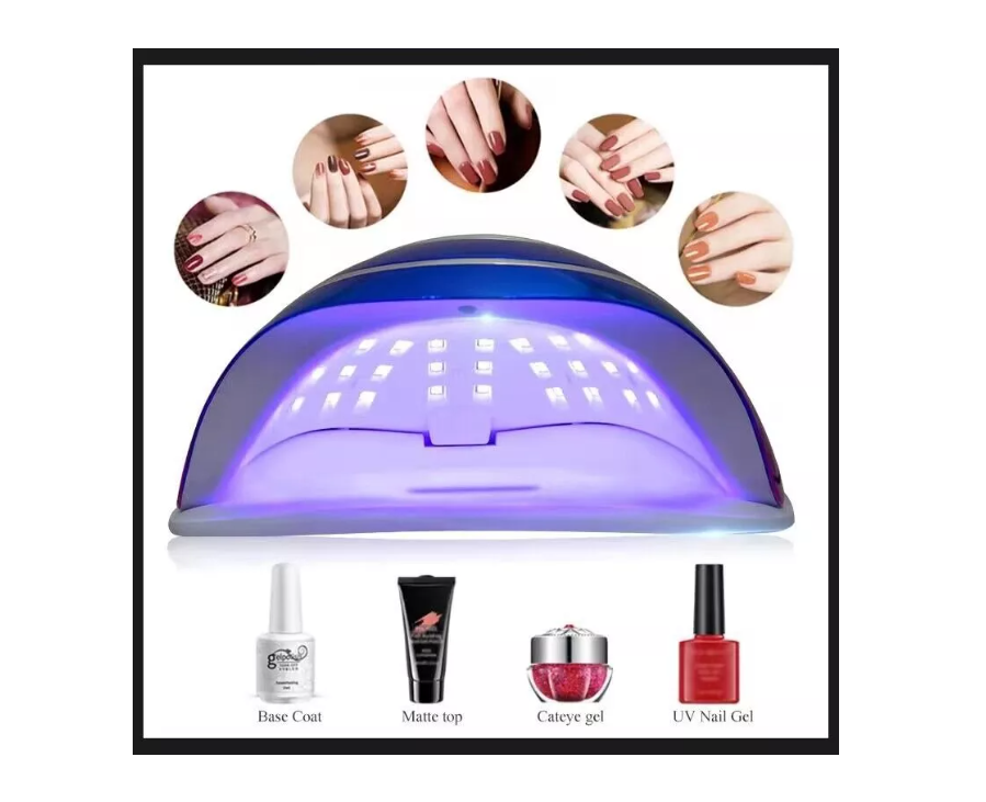 Secador Uña Uv Led Lampara Manicure Profesional 208w