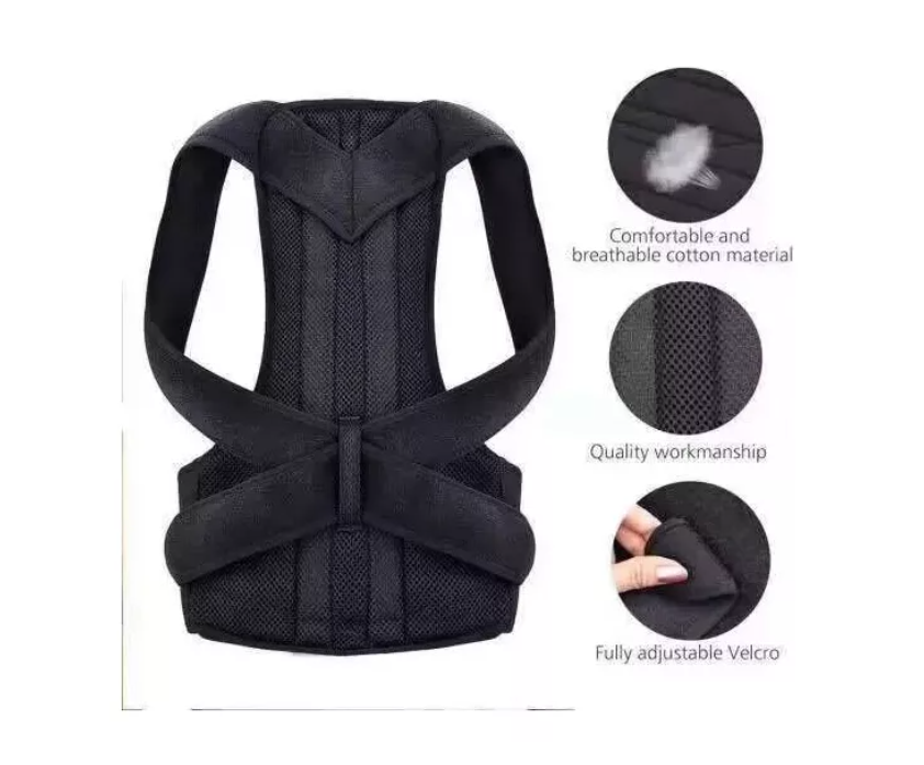 Corrector De Postura De Espalda Faja Ajustable Unisex