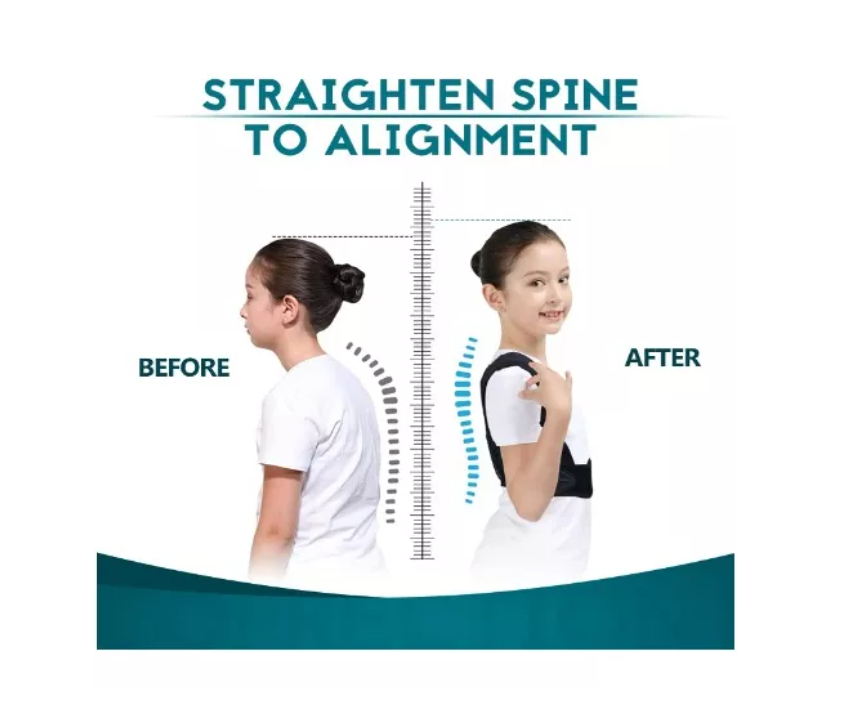 Corrector De Postura De Espalda Faja Ajustable Unisex