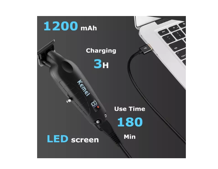 Máquina De Acabado Profesional Kemei Km 2293