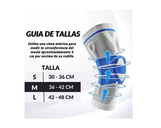 Rodillera Deportiva Ortopédica Soporte Lateral Artritis Gym