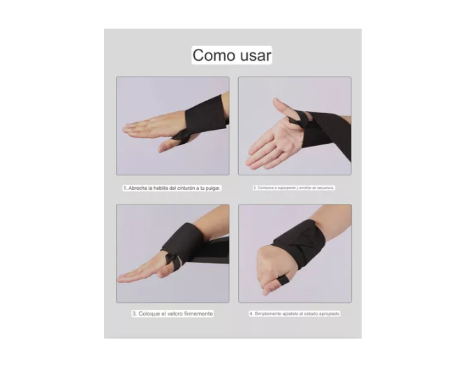 Muñequeras Deportivas Protector Levantamiento Pesas