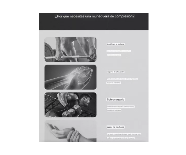 Muñequeras Deportivas Protector Levantamiento Pesas