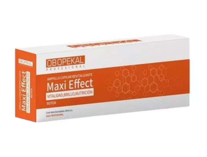 Ampolla Capilar Liso Perfecto 30ml Por 6 Unidades Obopekal