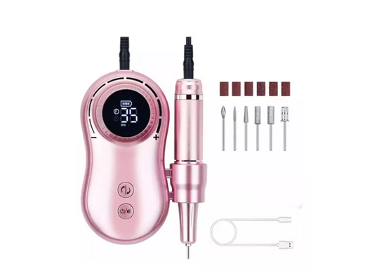 Maquina Torno Inalambrico Uñas 35000rpm Manicure Pedicure