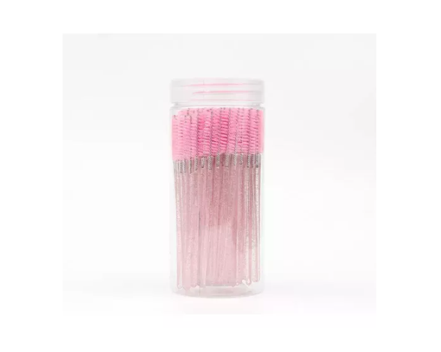 Set 100 Cepillos Desechable Para Cejas Y Pestañas Extensión