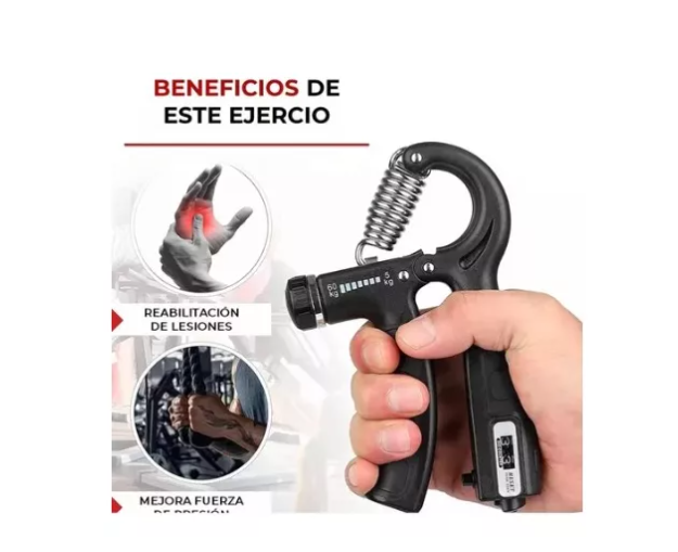 Hand Grip Pro Regulable Ejercitador Antebrazo 10-60kg