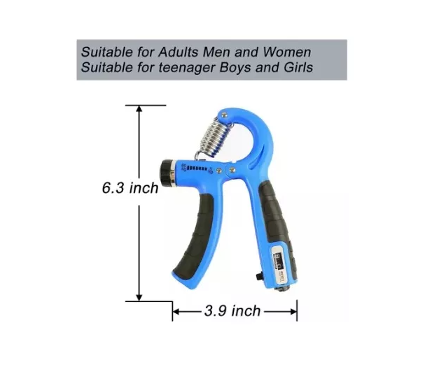 Hand Grip Pro Regulable Ejercitador Antebrazo 10-60kg