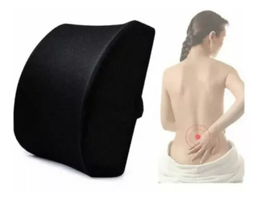 Para Silla De Ruedas Auto Oficina Cojin Soporte Espalda Corrector