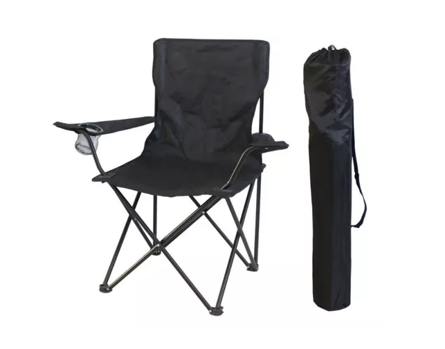 Silla Plegable Camping Playa Picnic Con Porta Vasos