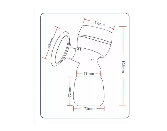 Extractor De Leche Materna Saca Leche Portátil Usb 180ml