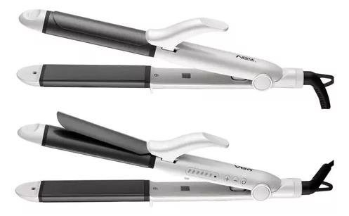 Plancha Onduladora Profesional Rizador De Pelo 2 En1 Vgr-558 Color Blanco Agregar a favoritos