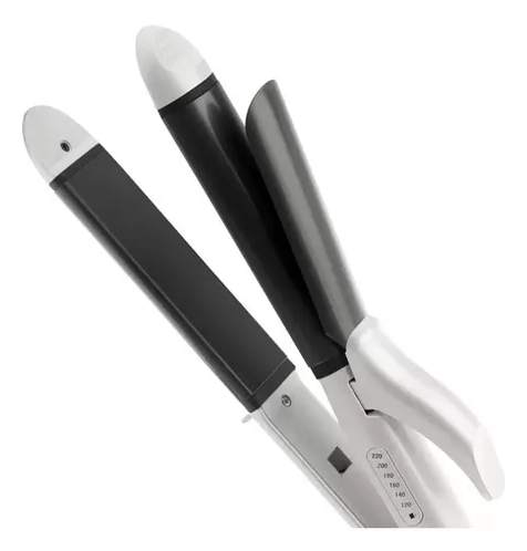 Plancha Onduladora Profesional Rizador De Pelo 2 En1 Vgr-558 Color Blanco Agregar a favoritos