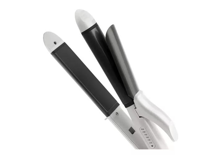 Plancha Onduladora Profesional Rizador De Pelo 2 En1 Vgr-558 Color Blanco Agregar a favoritos