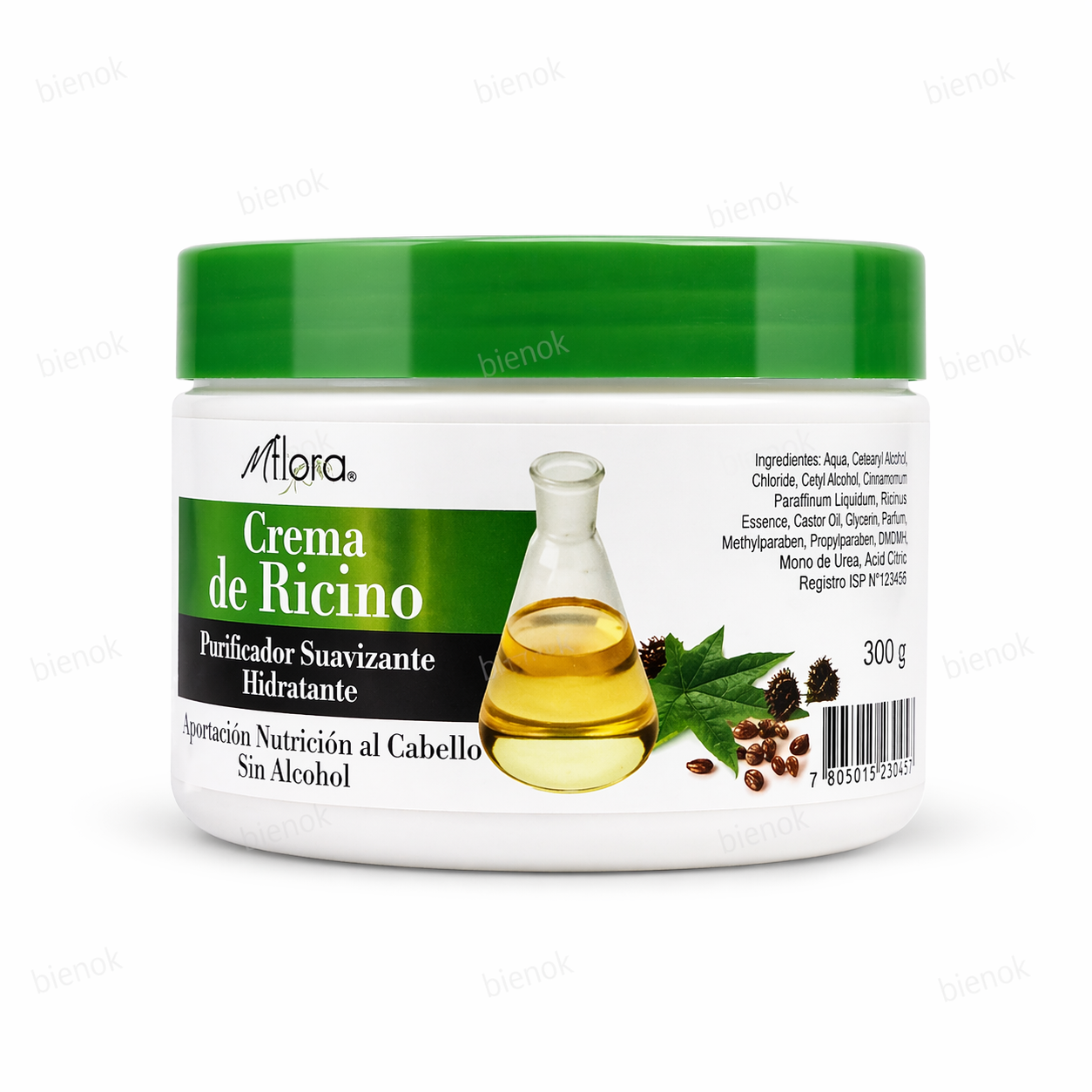 Crema Keratina De Coco / Palta / Argan 300 Gr MFlora (1 Unid