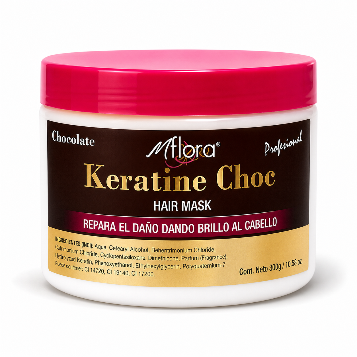 Crema Keratina De Coco / Palta / Argan 300 Gr MFlora (1 Unid