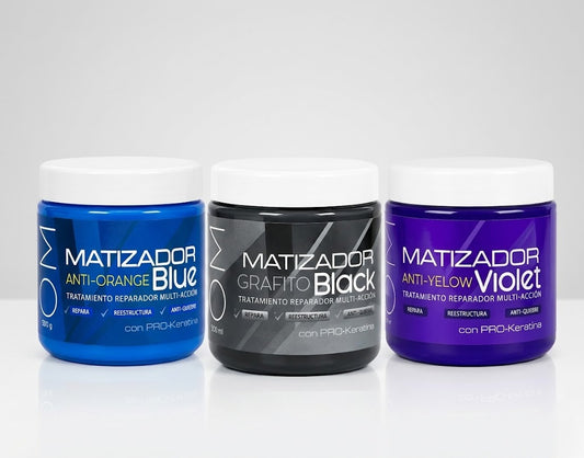 Crema Matizadora OM Salonex Violeta / Grafito / Azul 500ml